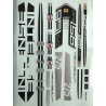 INTENSE-951-EVO DECALS - BLACK