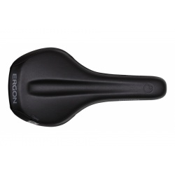 Ergon SMA3 comp - mens all mountain bike saddle - black - top view
