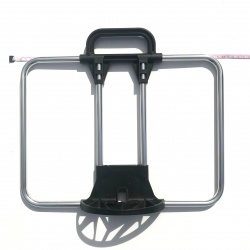 Brompton standard front carrier frame only - for C Bag and T Bag, tape showing width (400mm)