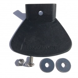 Brompton rear mudguard replacement flap with fixing kit