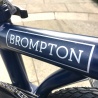 Brompton H6L folding bike - Tempest Blue - 2019 model