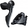 Shimano ST-R8070 Ultegra bled hydraulic disc, Di2 E-tube STI set, flat mount calliper, LH rear