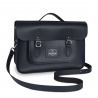Brompton Cambridge Satchel, Navy Blue