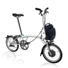 Brompton Electric H2L folding bike - White