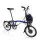 Brompton Electric M2L folding bike - Bolt Blue