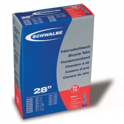 Inner tube 28 x 3/4 to 28 x 1 inch from Schwalbe - SV15 - presta valve