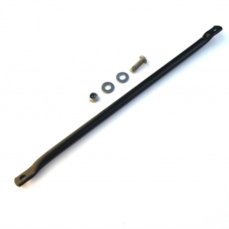 Brompton rear carrier REAR stay - alloy - including upper fastenings - Black