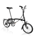 Brompton C Line Explore Mid Bar - Black / Black