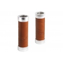 Brooks slender leather grips - Honey (100mm)