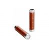 Brooks slender leather grips - Honey (130mm)