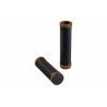Brooks Cambium rubber grips - Black/Bronze (100mm)
