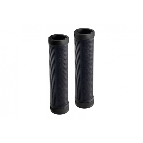 Brooks Cambium rubber grips - Black/Black (130mm) - stock photo