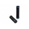 Brooks Cambium rubber grips - Black/Octane (130mm)