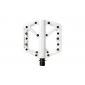 crankbrothers stamp 1 flat MTB pedal - White (and gold) Edition - Small