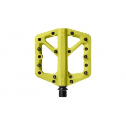 crankbrothers stamp 1 flat pedal - citron / yellow - Small - stock photo