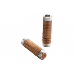 Brooks plump leather grips - Honey (130mm) - stock photo