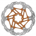 Hope Floating Rotor- 6 bolt - 185mm - Orange