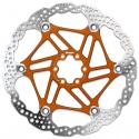 Hope Floating Rotor- 6 bolt - 203mm - Orange