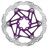 Hope Floating Rotor- 6 bolt - 180mm - Purple