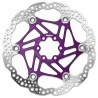 Hope Floating Rotor- 6 bolt - 183mm - Purple