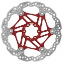 Hope Floating Rotor- 6 bolt - 185mm - Red