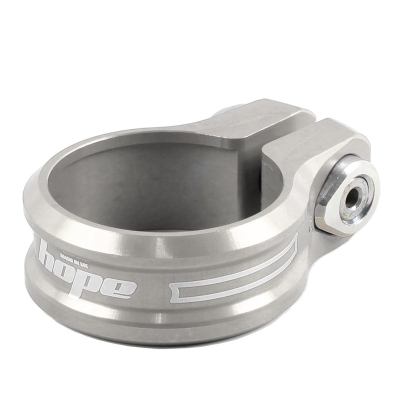 thumbnail image 2 of Front Derailleur CABLE STOP CLAMP - 28.6mm, Silver Cyclone Seats 2 of 13