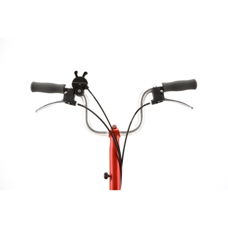 Brompton M type handlebar - pre-2017 high rise version with controls showing