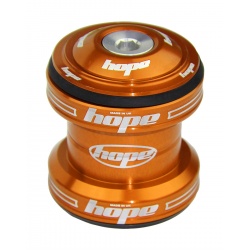 Hope Traditional Headset Complete - 1 1/8 - Orange - stock photo