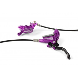 Hope Tech 3 E4 Rear- No Rotor - Purple L/H - stock photo
