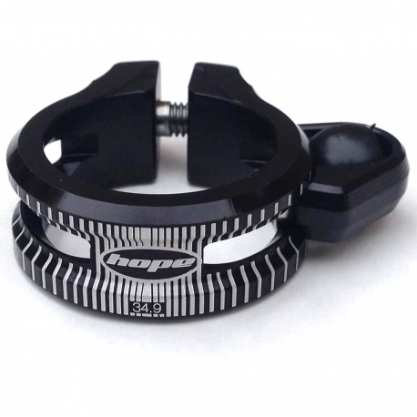 Hope dropper seat post clamp - 36.4mm - Black
