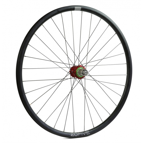 Hope Rear Wheel - 20FIVE, RS4 Centre-Lock, Shimano Aluminium Freehub - Red