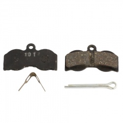 Hope XC4 brake pads, Standard compound, Black, Pair - stock photo