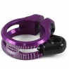 Hope dropper seat post clamp - 36.4mm - Purple