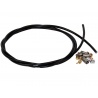 Hope 5mm Standard Black Hose inc. 90 & Straight Connectors