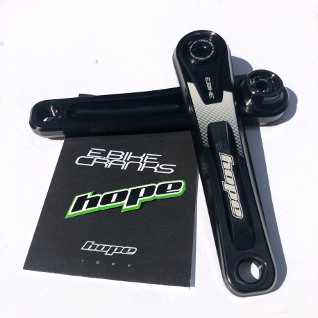 Hope Black 155mm E-Bike Cranks - Specialized Offset - Contents