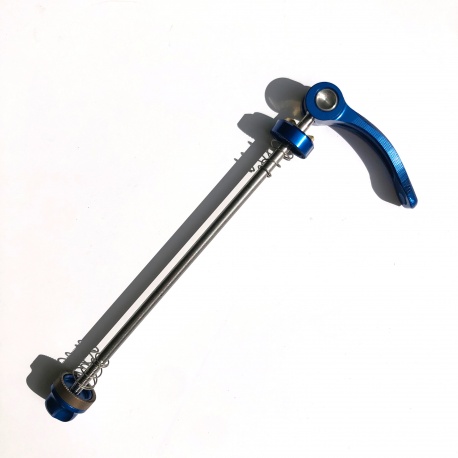 Hope Road 130mm Quick Release Rear Skewer - Blue - Above