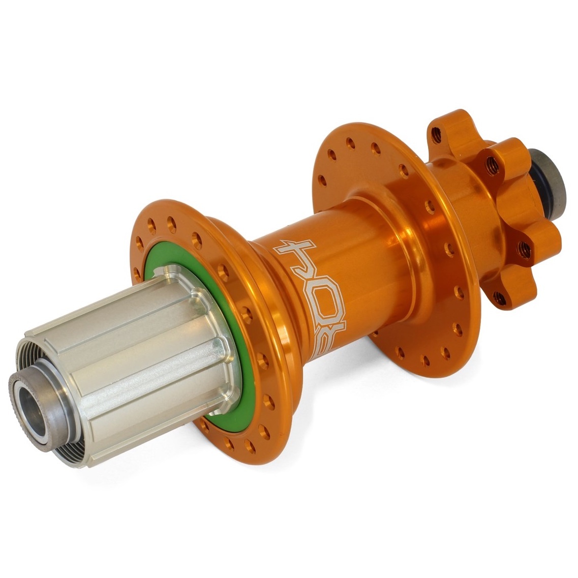 Hope hub |Pro 4 Rear hub 32H 150mm 12mm - Orange - Shimano All freehub