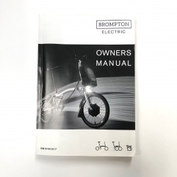 Brompton Owners Manual - for Brompton Electric folding bicycle - English/European