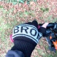 Brompton Logo Collection Knitted Gloves - left hand glove